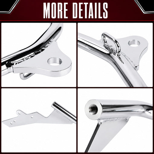 Bolt-On Motorcycle Trailer Hitch with Ball