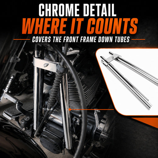 Motorcycle Front Frame Down Tube Covers
