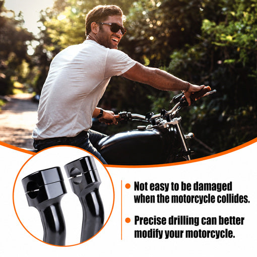 Motorcycle Straight 4-Inch Handlebar Riser