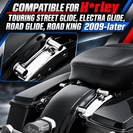 4-Pack Motorcycle Magnetic Detachable Docking Hardware Covers