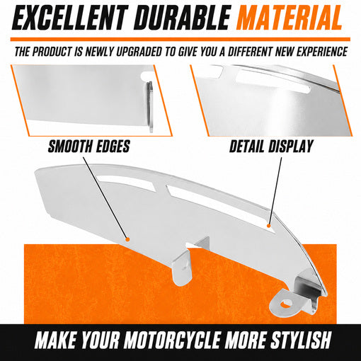 Motorcycle Right-side Rider Footboard Heel Guard