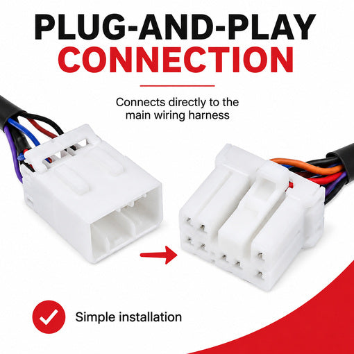 Motorcycle Load Equalizer & Stabilizer Resistor Plug-and-Play Replacement