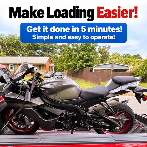 Motorcycle Handlebar Tie Down Straps