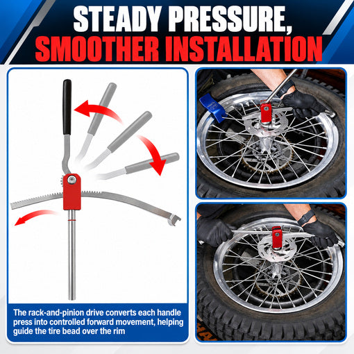 Dirt Bike Tire Demounting Tool Kit