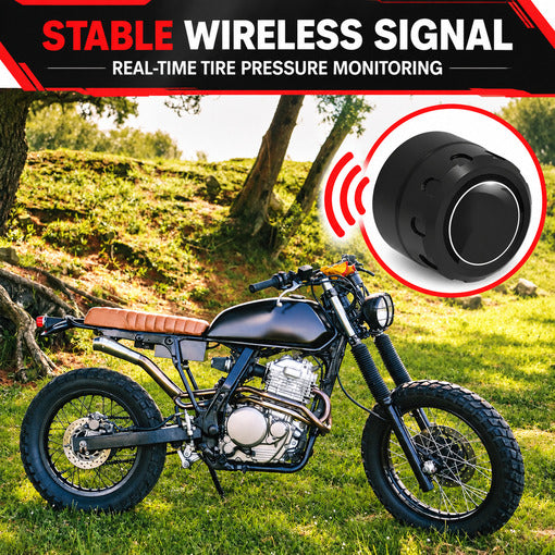 Wireless Motorcycle Tire Pressure Monitoring System