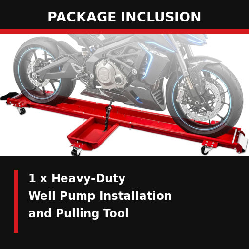 1250LBS Heavy-Duty Motorcycle Mover Dolly