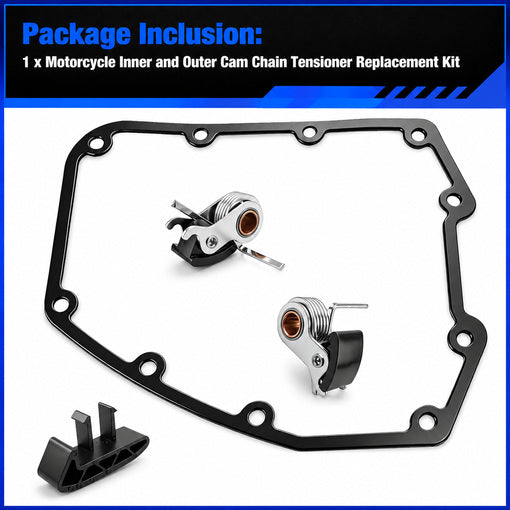 Motorcycle Inner and Outer Cam Chain Tensioner Replacement Kit