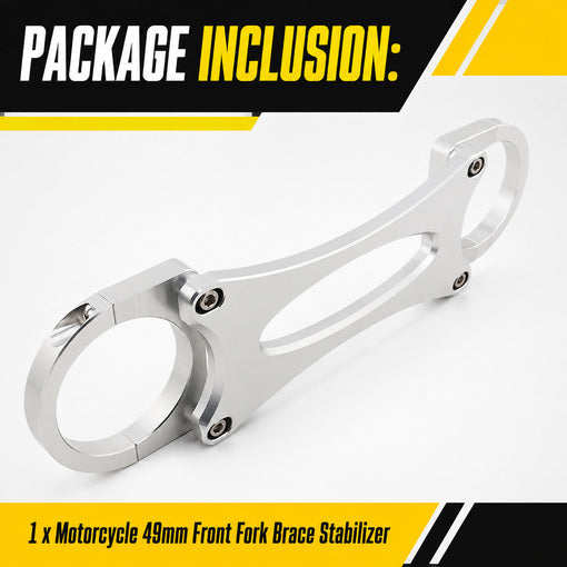 Motorcycle 49mm Front Fork Brace Stabilizer