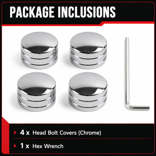 Motorcycle Aluminum Spark Plugs Engine Screw Topper Covers