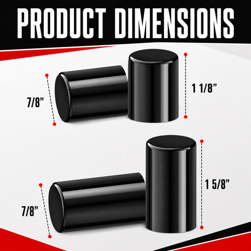 Motorcycle Magnetic Detachable Docking Hardware Covers Kit