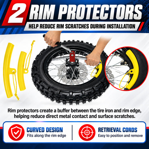 Dirt Bike Tire Demounting Tool Kit