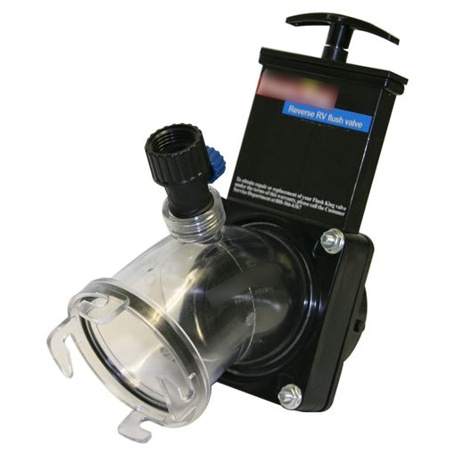 RV 45-Degree Reverse Flush Valve Attachment