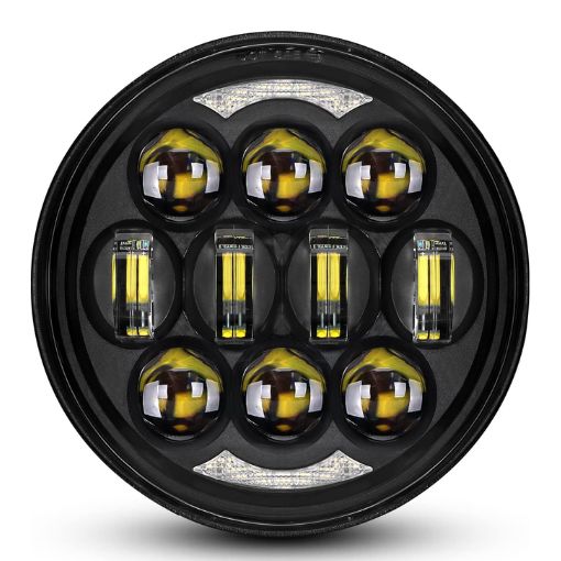 Upgraded 5.75 inch Motorcycle LED Headlight Replacement