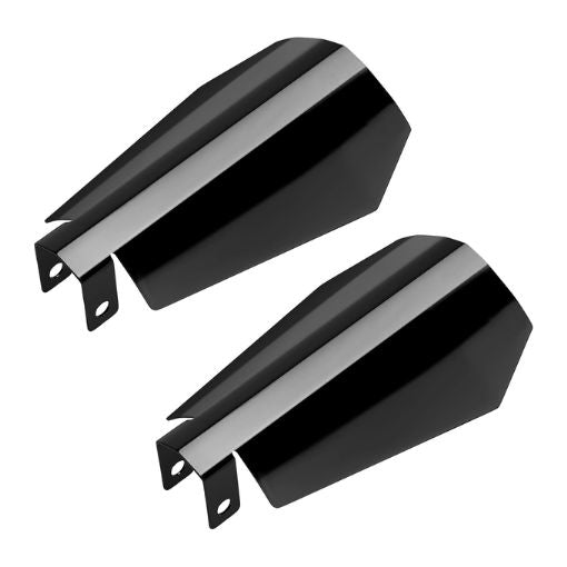 Motorcycle Black Coffin Cut Hand Guards