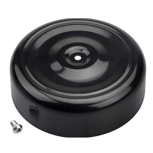 Motorcycle 7" Round Ripple Air Cleaner Intake Filter Cover