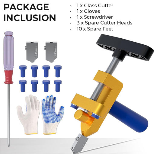 2-in-1 Glass Cutting Tool Kit