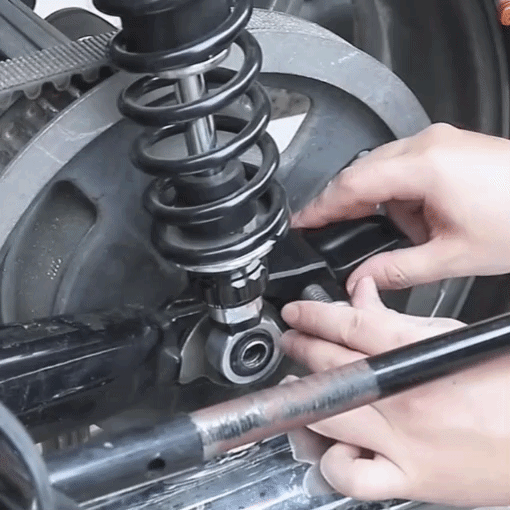 Motorcycle 1"-3" Rear Adjustable Slam Lowering Kit