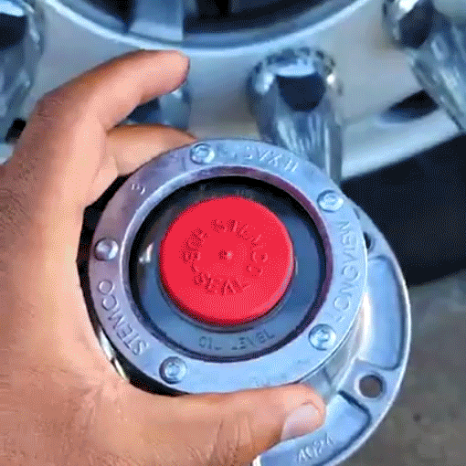 Trailer Axle Hub Cap