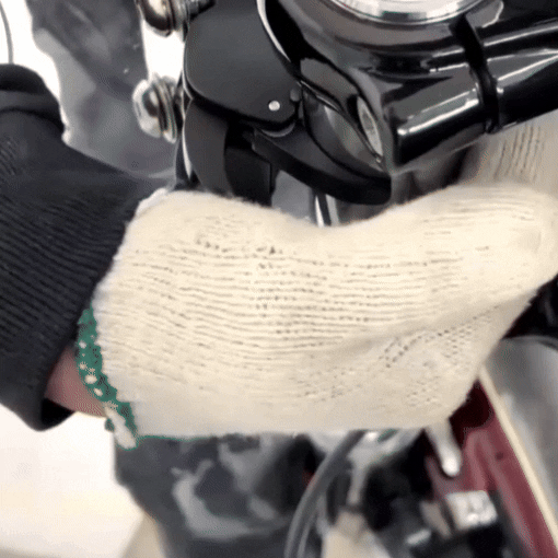 Quick-Release Motorcycle Detachable Windshield Clamps
