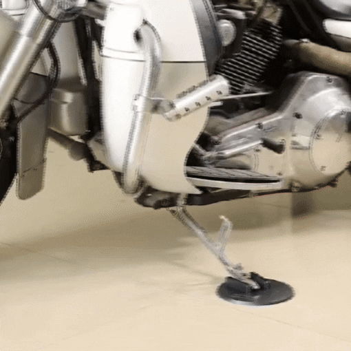 Heavy Motorcycle Kickstand Support Pad