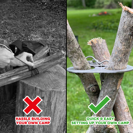 Camping Tripod Board Set