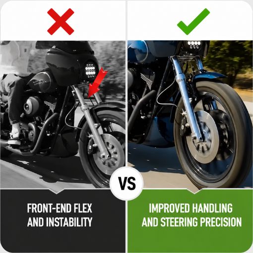 Motorcycle Front Fork Brace Tracker Narrow