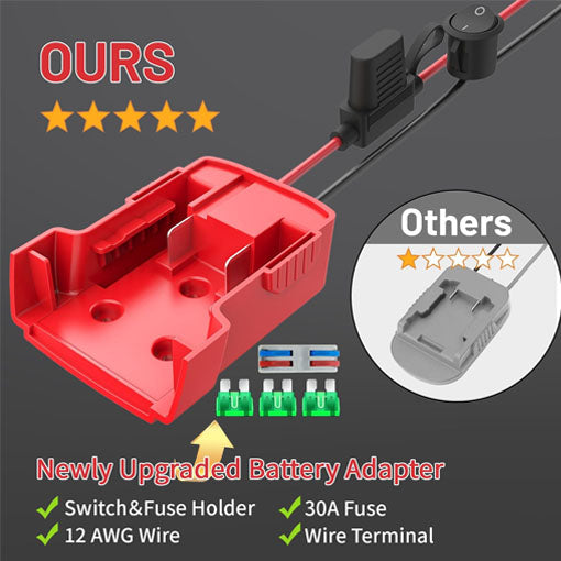 Power Wheel Battery Converter Kit