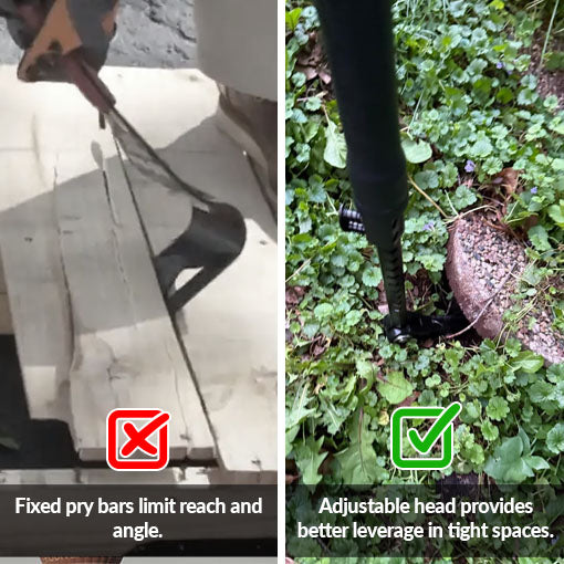 Heavy Duty Extendable Indexing Pry Bar