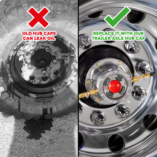 Trailer Axle Hub Cap