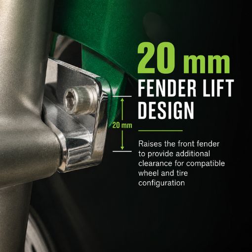 Motorcycle Front Fender Spacer Bracket Relocator Kit