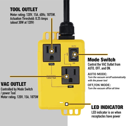 Automatic Vacuum Switch