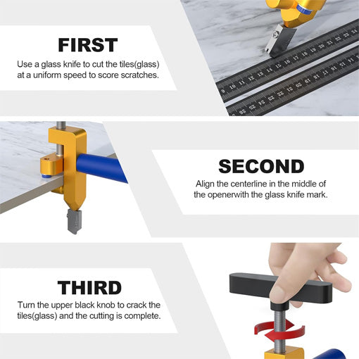 2-in-1 Glass Cutting Tool Kit