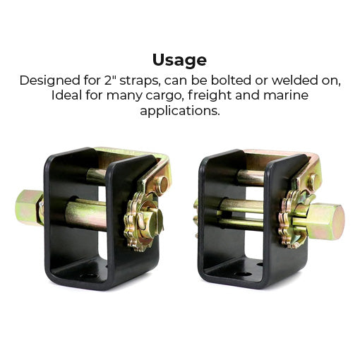 Bolt-On Lashing Truck Tie Down Winch