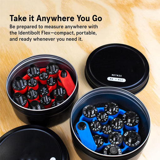 Flexible Nut and Bolt Male and Female Thread Gauge Checker