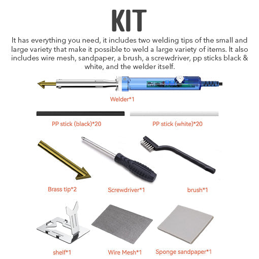 Plastic Welding Repair Kit
