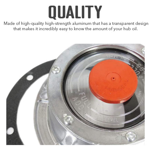 Trailer Axle Hub Cap