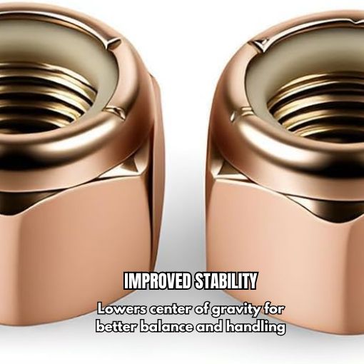 Bolt-on 1-3" Adjustable Rear Lowering Kit