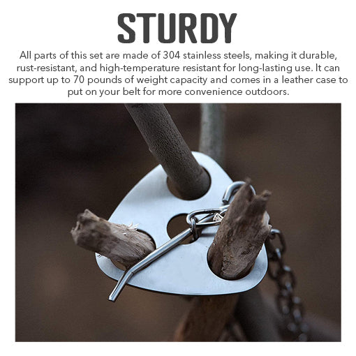 Camping Tripod Board Set