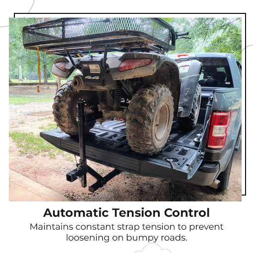 Trailer Hitch 4-Wheeler ATV Tie Down