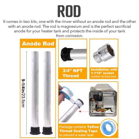 Water Heater Tank Rinser