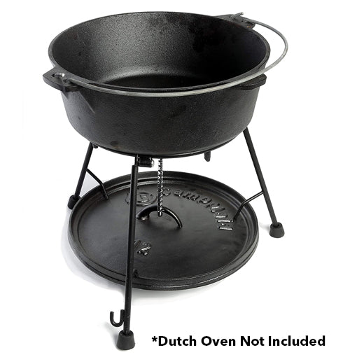 Camp Dutch Oven Lid Holder & Serving Stand