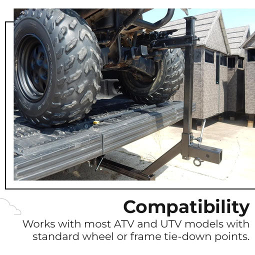 Trailer Hitch 4-Wheeler ATV Tie Down