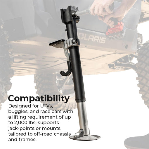 Upgraded Heavy Duty Manual Lift Jack