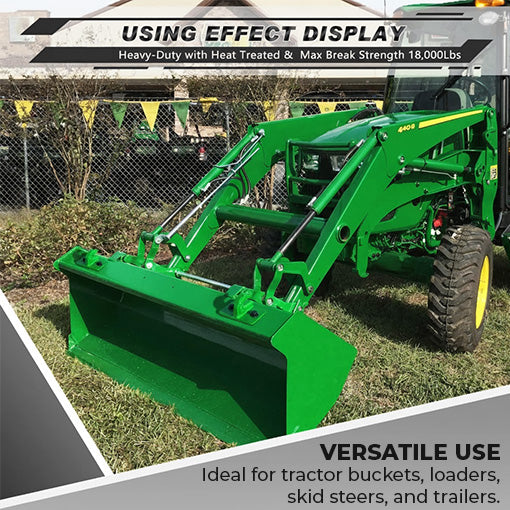 Tractor Bucket Grab Hook with Rubber Pads