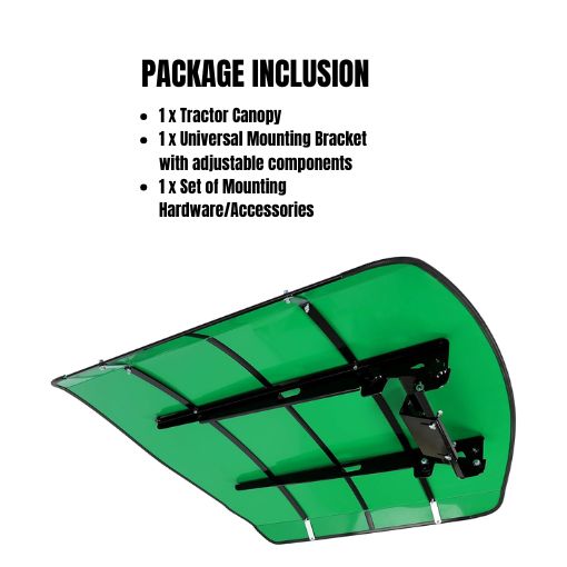 Bolt-On ROPS Tractor Mower Canopy
