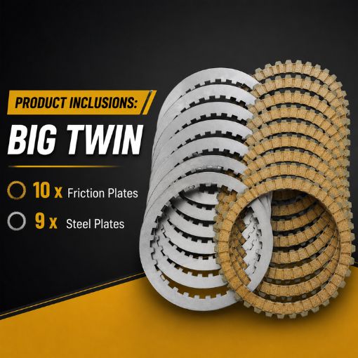 Motorcycle Extra Plate Friction Steel Clutch Kit