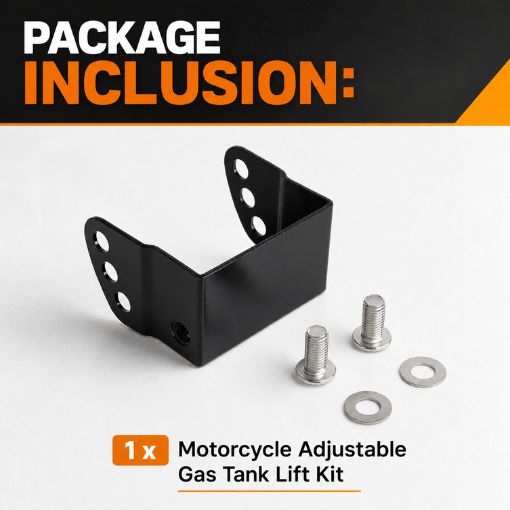Motorcycle Adjustable Gas Tank Lift Kit