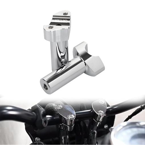 Motorcycle Straight 4-Inch Handlebar Riser