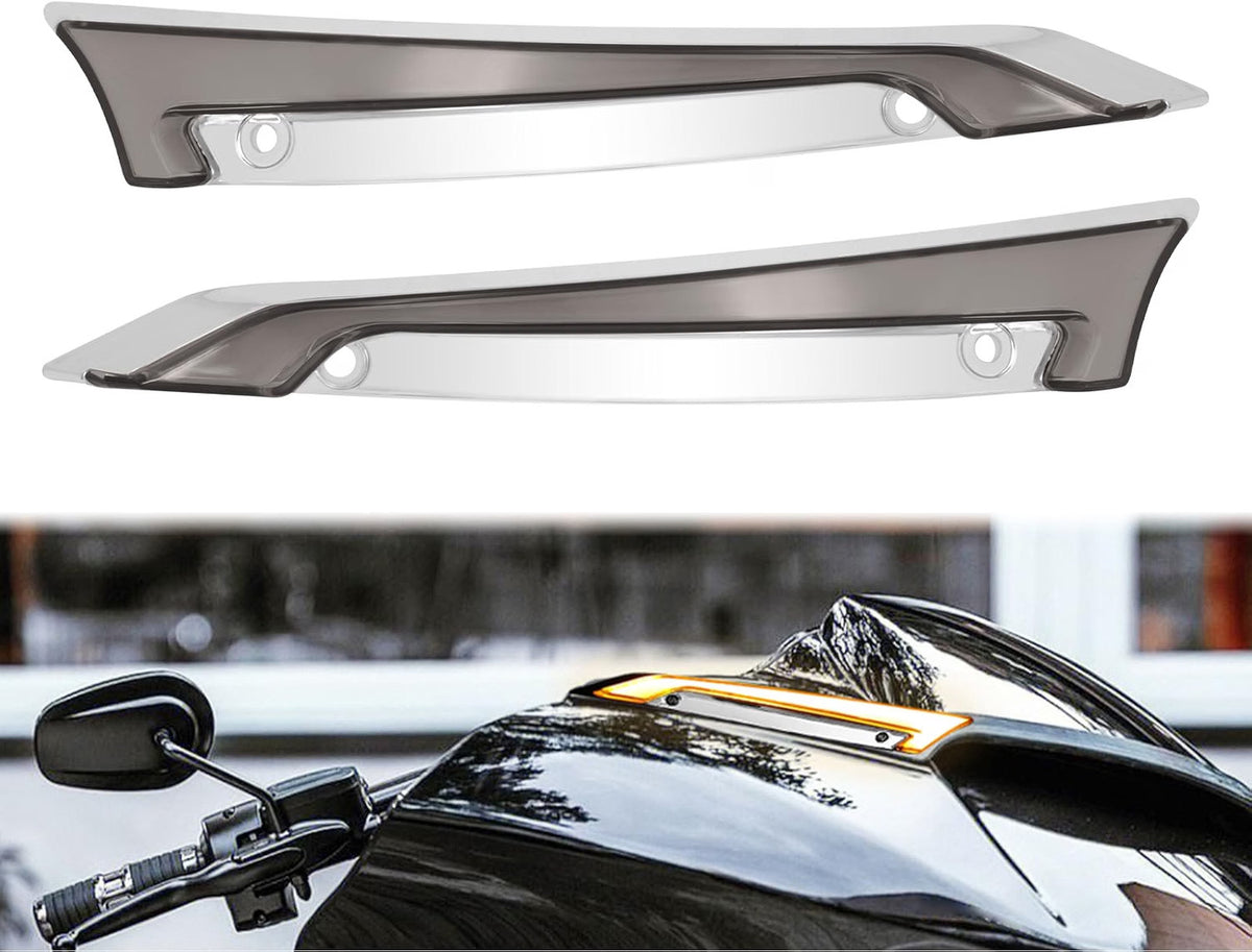 Motorcycle LED Windshield Trim Lights