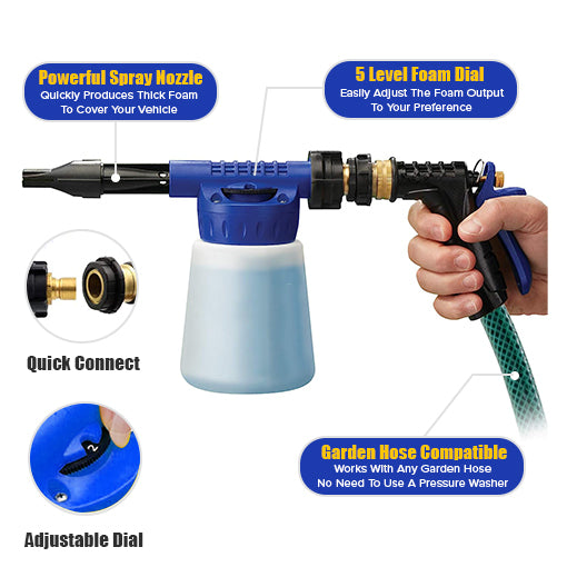 Foam Blaster Nozzle Sprayer